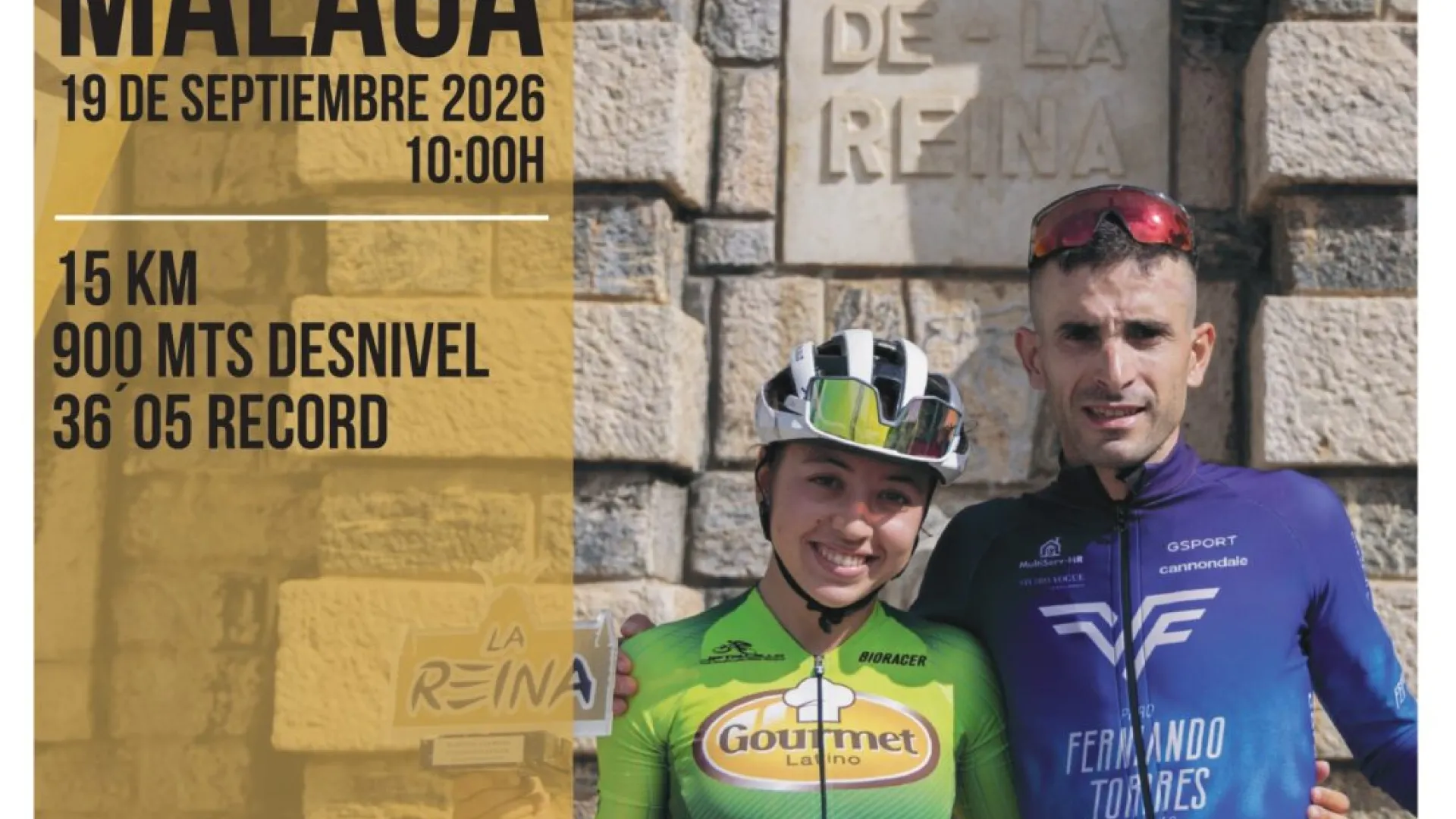 Cartel 41ª Subida a la Reina La cima de los sentimientos