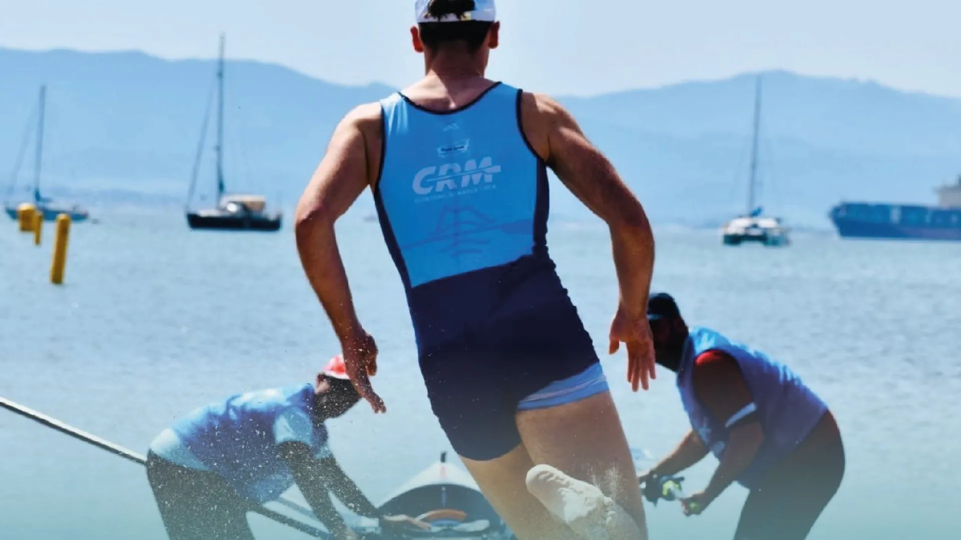 Cartel Beach Sprint Europeo