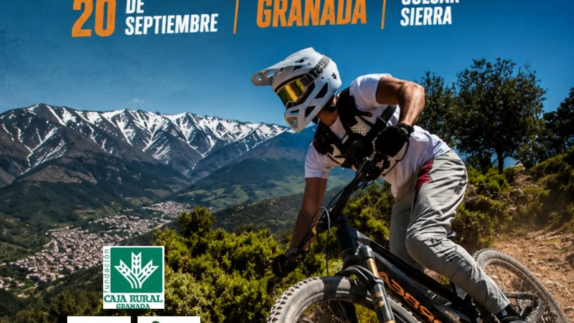 Cartel I Copa de España y II Campeonato de Andalucía de Enduro MTB Travel Bike