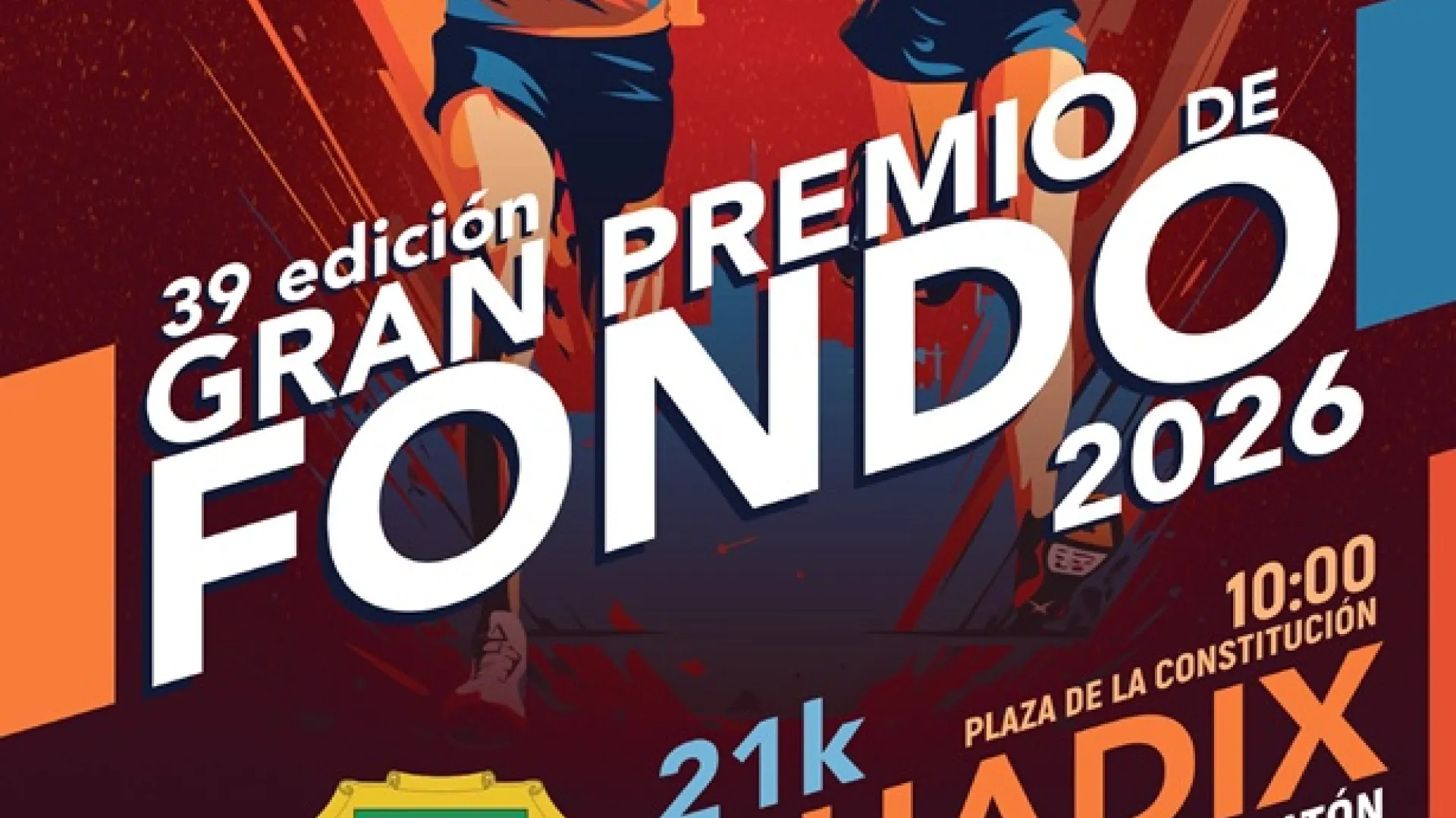 Cartel XL Media Maratón del Melocotón de Guadix