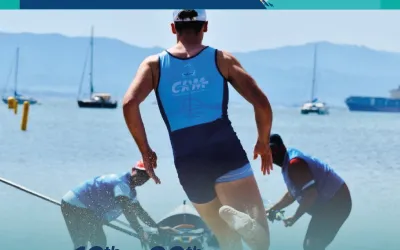 Cartel Beach Sprint Europeo