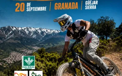 Cartel I Copa de España y II Campeonato de Andalucía de Enduro MTB Travel Bike