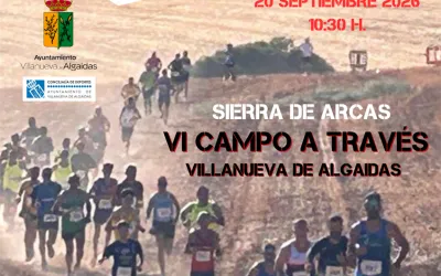 Cartel VI Campo a Través Villanueva de Algaidas